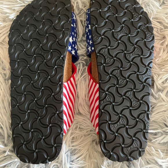 Patriotic Birkenstock Sandals - Picture 2 of 6